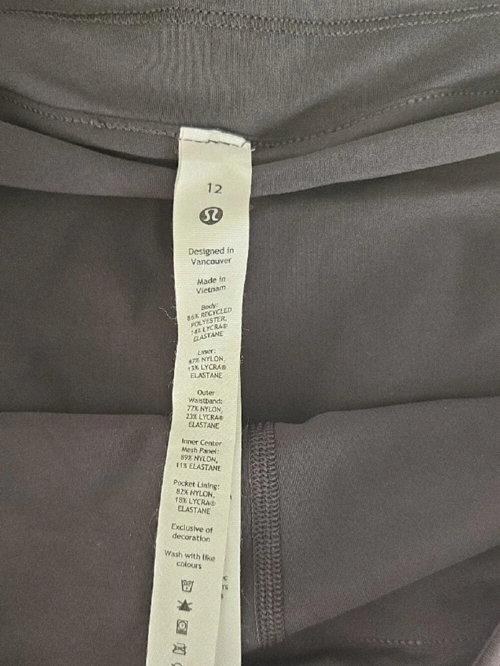 lululemon athletica Neon Floral Pleated Mini Skirt with Gray Waistband